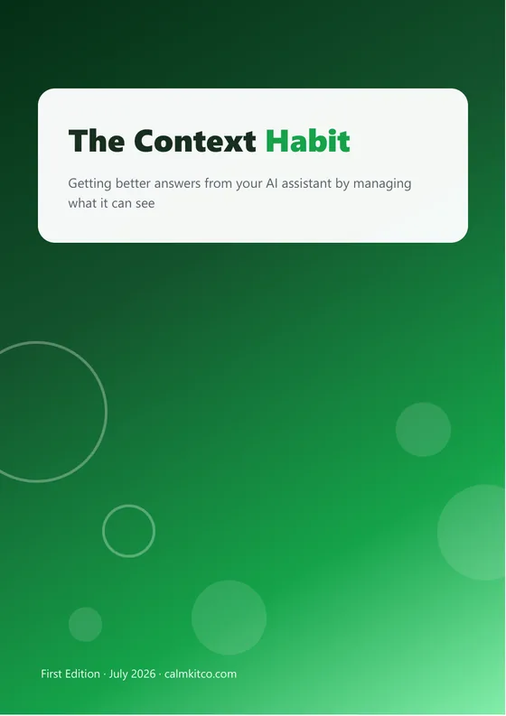 Cover of The Context Habit